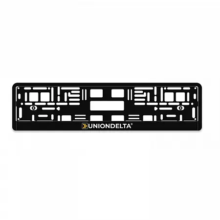 Рамка для номера автомобиля UNIONDELTA